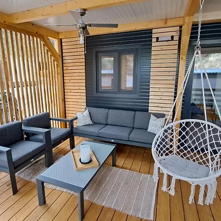 Premium Mobile Home Maslina - 2 Bedrooms, Large Terrace - Oaza Mira Drage