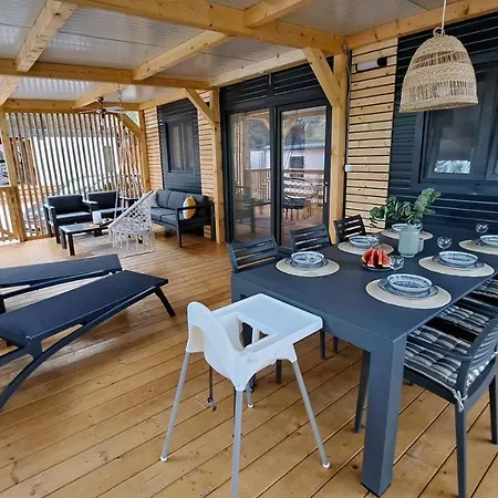 Premium Mobile Maslina - 2 Bedrooms, Large Terrace - Oaza Mira Campeggio *
