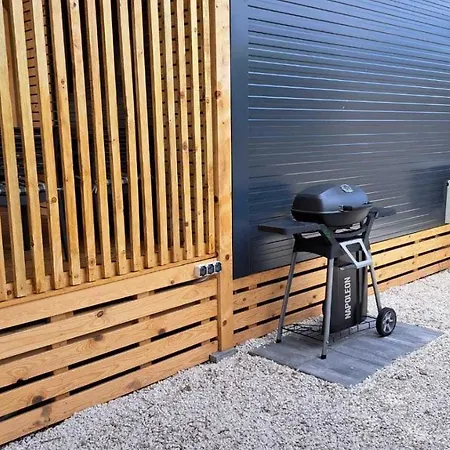 Campsite Premium Mobile Home Maslina - 2 Bedrooms, Large Terrace - Oaza Mira Drage Drage