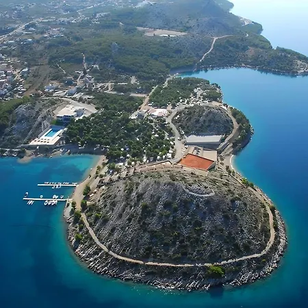 Premium Mobile Home Maslina - 2 Bedrooms, Large Terrace - Oaza Mira Drage Campsite